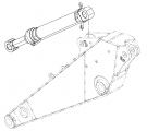 Гидроцилиндр ковша (без трубок) ZX870-5G 4659271 RU